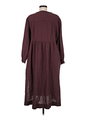 Madewell Lightspun Button-Front Midi Dress (view 2)