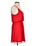 TOBI 100% Polyester Solid Red Casual Dress Size S - photo 4