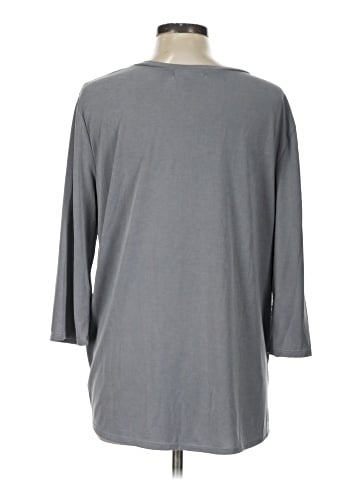Green Envelope 3/4 Sleeve T-Shirt (view 2)