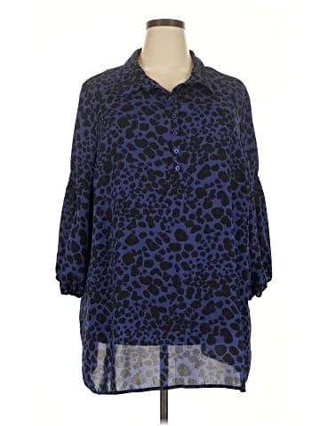Liz Claiborne 3/4 Sleeve Blouse (view 1)