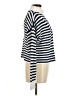 Madewell 100% Cotton Stripes Ivory Pullover Sweater Size M - photo 4