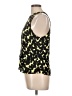 A.L.C. 100% Silk Multi Color Black Blouse Size 10 - photo 5