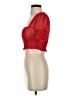 Superdown 100% Polyester Red Short Sleeve Top Size XS - photo 5