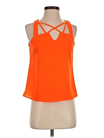Skies Are Blue Sleeveless Blouse (view 1)