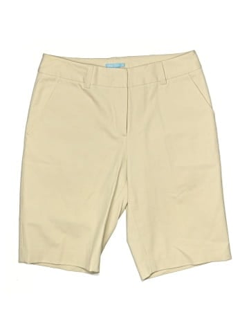 J. McLaughlin Khaki Shorts (view 1)
