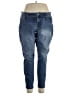 Maurices Solid Blue Jeans Size 16 (1) - photo 1