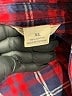 Duluth Trading Co. 100% Cotton Plaid Red Long Sleeve Button-Down Shirt Size XL - photo 5