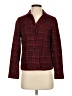 Talbots Plaid Red Wool Blazer Size 4 Petite - photo 1