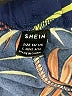 Shein Tropical Blue Shorts Size L - photo 3