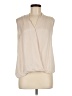 Pure & Good 100% Polyester Ivory Sleeveless Blouse Size M - photo 1