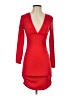 Shein Solid Red Cocktail Dress Size XS - photo 1