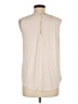 Pure & Good 100% Polyester Ivory Sleeveless Blouse Size M - photo 2
