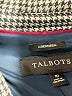 Talbots Houndstooth Gray Blazer Size 10 - photo 6