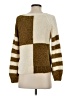 Blu Pepper 100% Polyester Checkered-gingham Brown Pullover Sweater Size S - photo 2