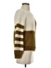 Blu Pepper 100% Polyester Checkered-gingham Brown Pullover Sweater Size S - photo 4