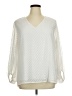 Unbranded Ivory Long Sleeve Blouse Size XL - photo 1