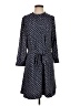Gap 100% Polyester Polka Dots Blue Casual Dress Size S - photo 1