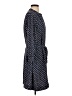 Gap 100% Polyester Polka Dots Blue Casual Dress Size S - photo 4