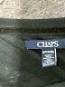 Chaps 100% Cotton Black 3/4 Sleeve Blouse Size 3X - photo 7