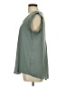 Pleione 100% Polyester Green Short Sleeve Top Size M - photo 5