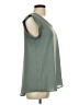Pleione 100% Polyester Green Short Sleeve Top Size M - photo 4