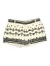 Elle Chevron-herringbone Ivory Shorts Size 12 - photo 1