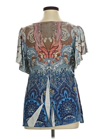 One World Short Sleeve Blouse (view 2)