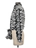 Elan 100% Polyester Animal Print Silver Long Sleeve Blouse Size S - photo 5