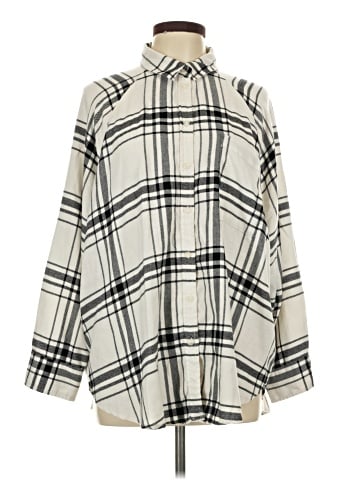 American Eagle Outfitters Long Sleeve Blouse (view 1)