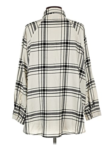 American Eagle Outfitters Long Sleeve Blouse (view 2)