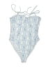 Cider Paisley Blue One Piece Swimsuit Size L - photo 1