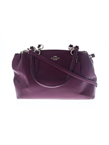 Coach Factory Leather Satchel (view 1)