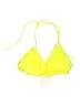 Assorted Brands 100% Polyester Solid Yellow Swimsuit Top Size XL - photo 1