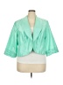 Dana Kay 100% Polyester Teal Blazer Size 20 - photo 1