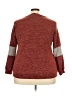 emerald Color Block Red Pullover Sweater Size 3X - photo 2