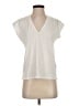 FRAME 100% Cotton Ivory Sleeveless T-Shirt Size XS - photo 1