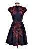 ASOS Paisley Blue Cocktail Dress Size 4 - photo 2