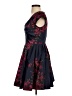 ASOS Paisley Blue Cocktail Dress Size 4 - photo 5