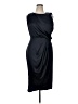 Lush 100% Polyester Solid Black Cocktail Dress Size XL - photo 1