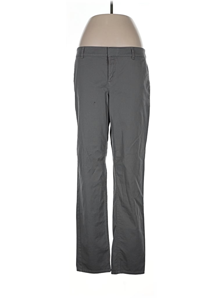 Pre-owned Ann Taylor Loft Dress Pants In Gray