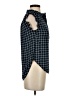 DKNY 100% Polyester Blue Sleeveless Blouse Size XS - photo 4