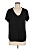 Cloth & Stone 100% Rayon Black Short Sleeve Blouse Size M - photo 1