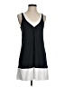 Express 100% Rayon Color Block Gray Casual Dress Size S - photo 1