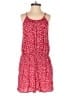 Old Navy 100% Rayon Hearts Red Casual Dress Size XS - photo 1
