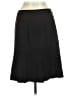Kate Hill 100% Wool Solid Black Wool Skirt Size 8 Petite - photo 2