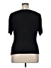 Worthington Black Short Sleeve Top Size XL Petite - photo 2