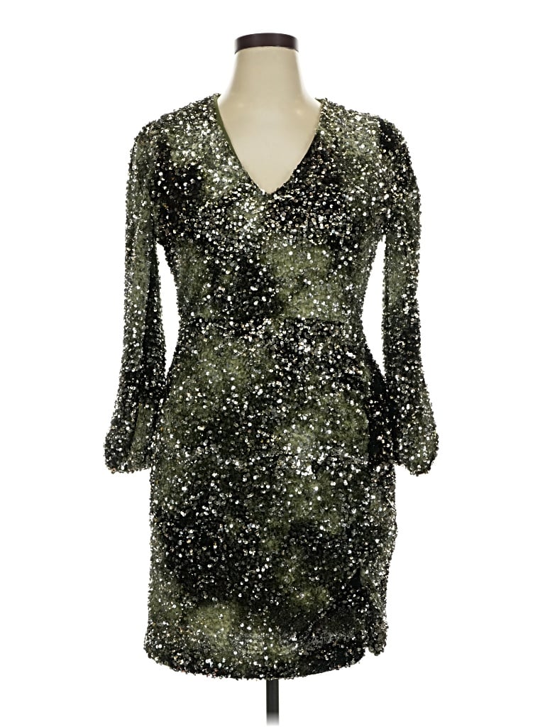 Pre-owned Boss By Hugo Boss Cocktail Dress In Green