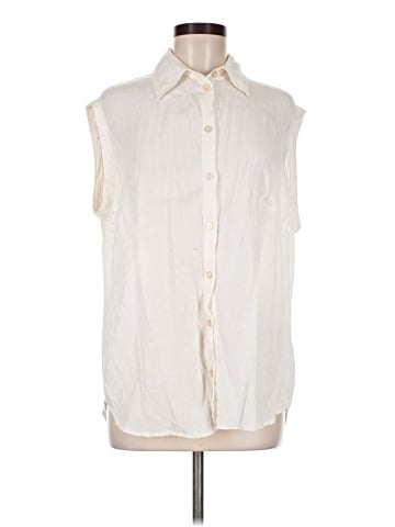 H&M Sleeveless Button-Down Shirt (view 1)