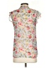 WAYF 100% Polyester Floral Blue Sleeveless Blouse Size XS - photo 2
