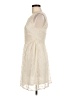 Pins and Needles 100% Polyester Ivory Cocktail Dress Size 6 - photo 5